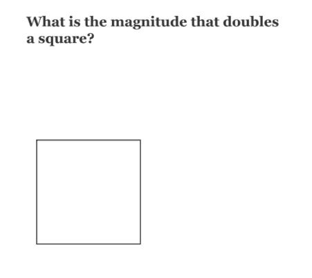 doubling the volume of a square